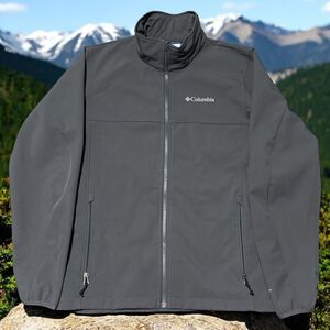 Columbia Jacket Men’s Size M Interchange Waterproof Shell Bugaboo Style No Liner